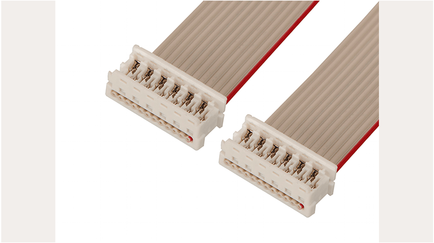 Kabel taśmowy raster 1.27mm Płaski, AWG 28 AWG Molex