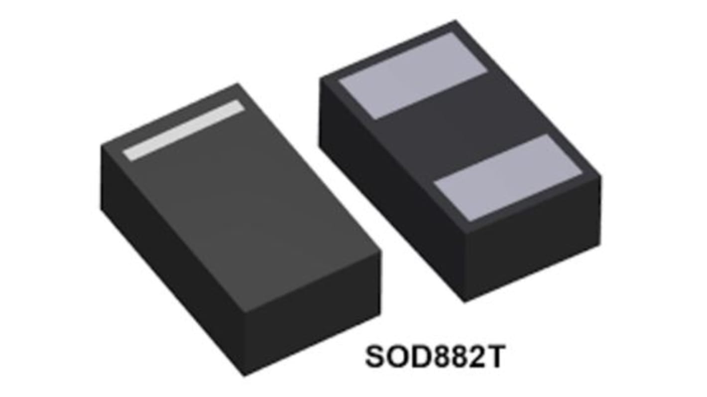 STMicroelectronics ESDA9P25-1T2, Uni-Directional TVS Diode, 2-Pin SOD882T