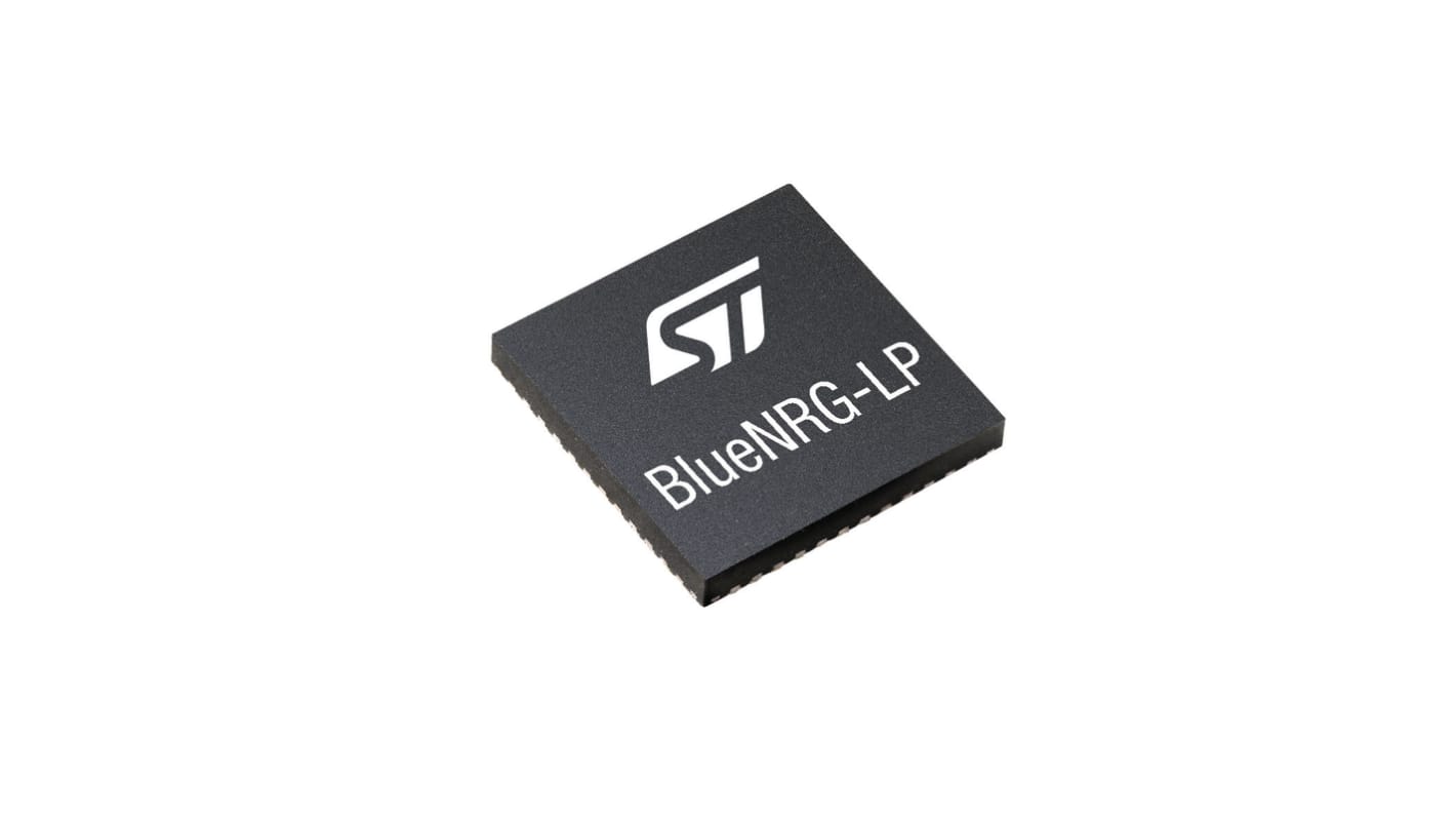 Sistema en chip SoC Bluetooth STMicroelectronics BLUENRG-345MC, Microcontrolador ARM Cortex M0 de 32 bits QFN48 48 pines