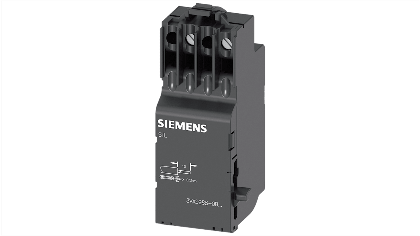 Déclencheur à émission gauche Siemens SENTRON à utiliser avec 3VA1 et 3VA20 jusqu'à → 3VA25