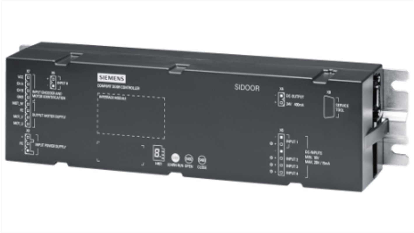 Siemens SIDOOR 6FB1 Series Safety Controller, 5 Safety Inputs, 2 Safety Outputs, 36 V