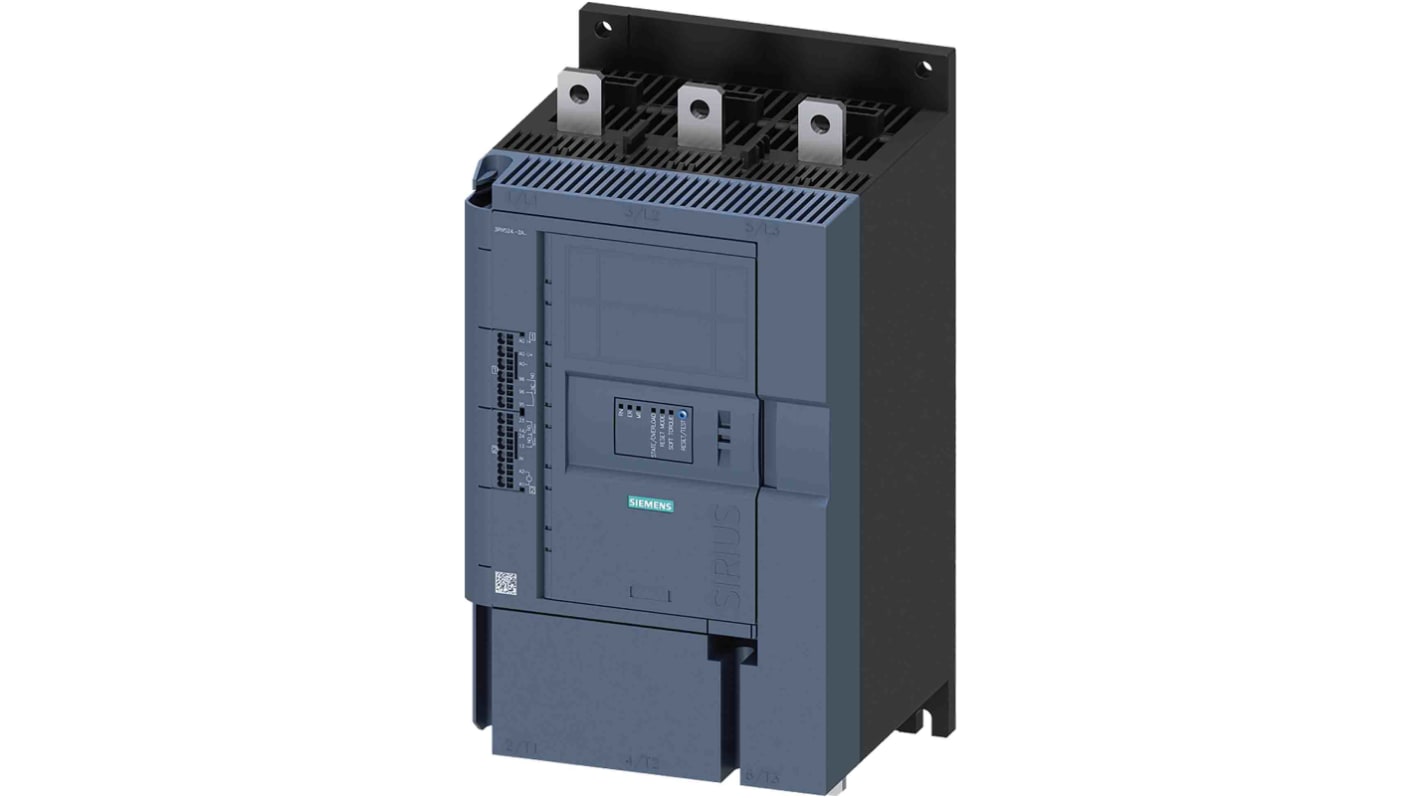 Démarreur moteur progressif, triphasé Siemens, 560 kW 480 V c.a. 570 A