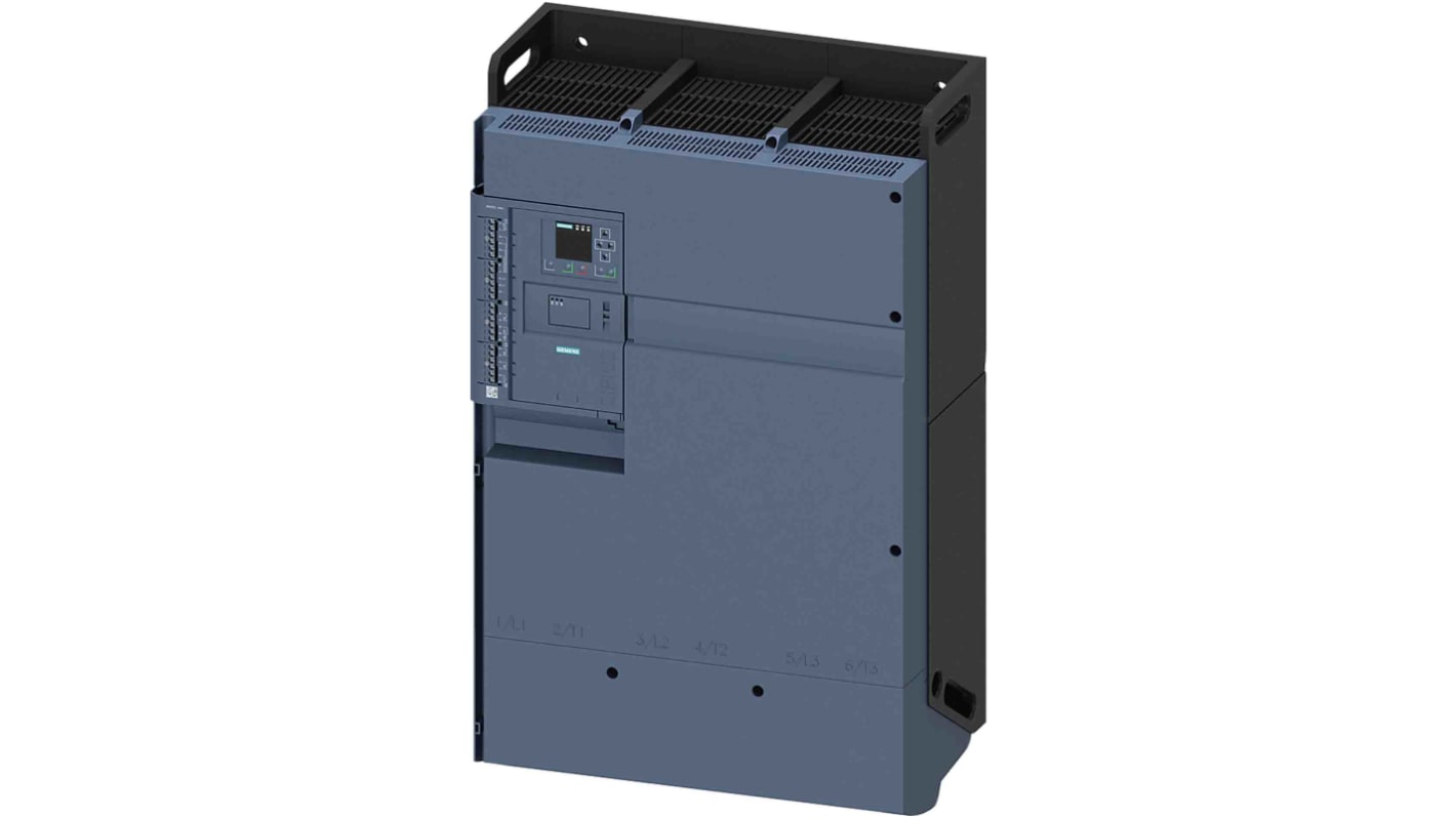 Démarreur moteur progressif, triphasé Siemens, 710 kW 480 V c.a. 720 A