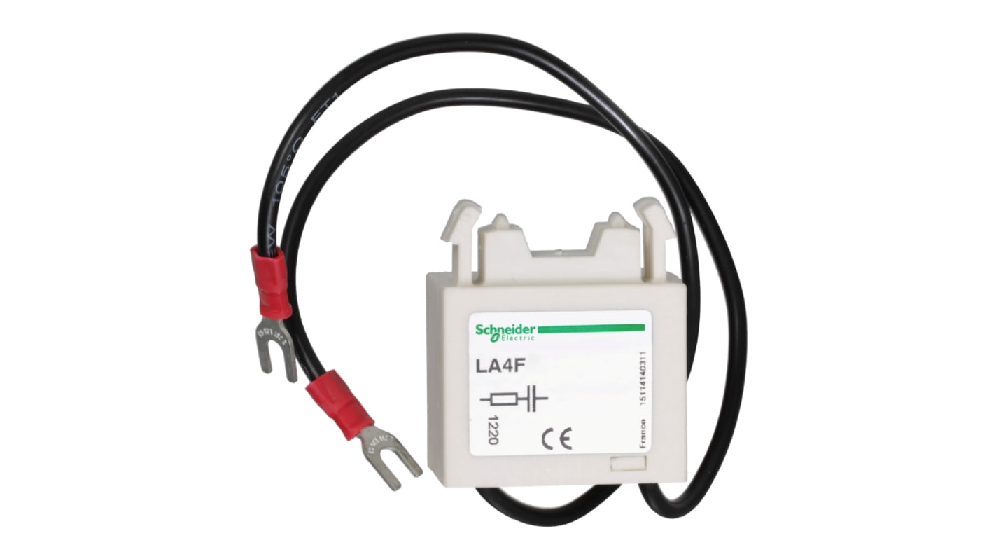 Élément de base de protection antisurtension Schneider Electric, 127 → 240V c.a. LA4F TeSys