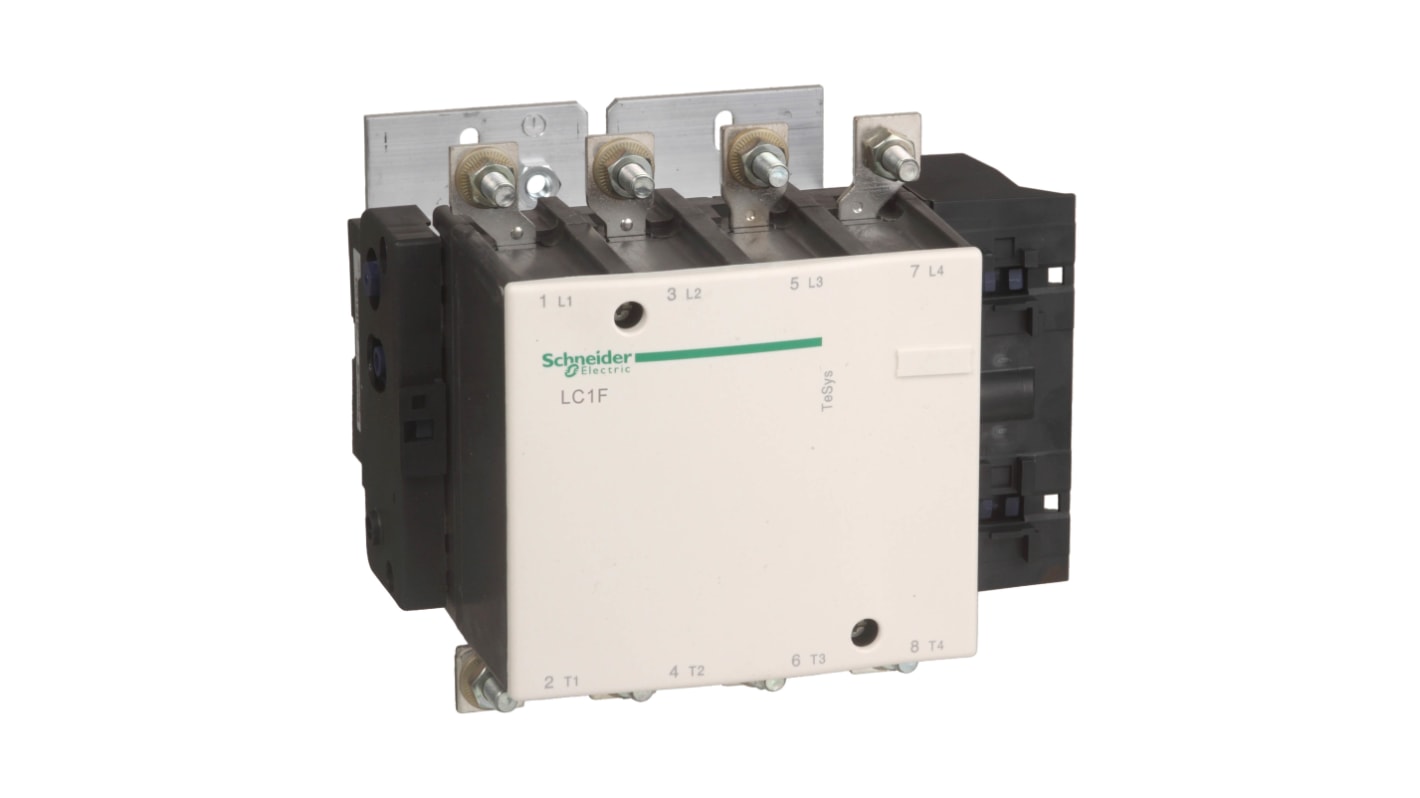 Schneider Electric TeSys F Leistungsschütz / 230 V ac Spule, 4 -polig 4 Schließer / 250 A, Umkehrend