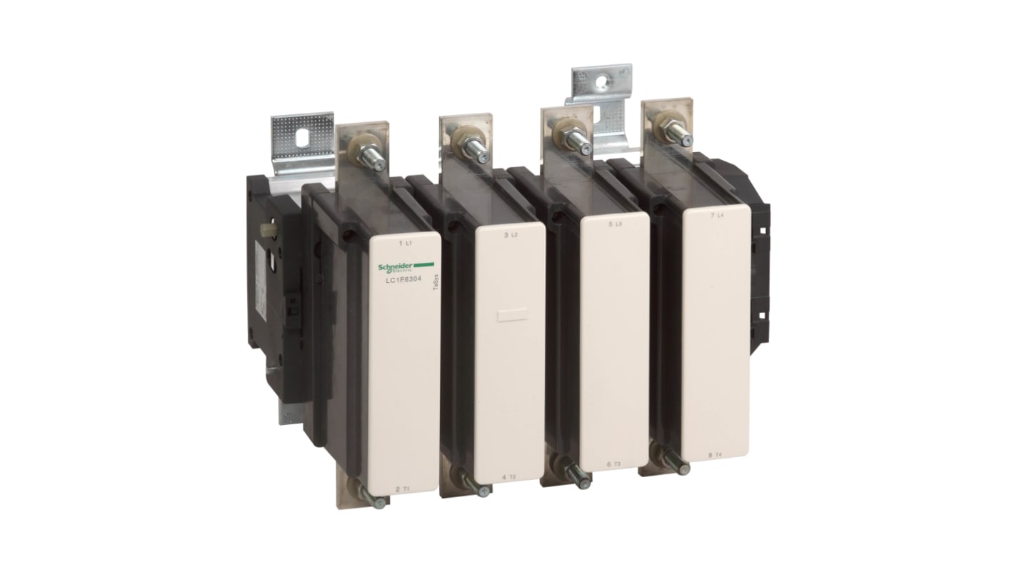 Schneider Electric TeSys F Leistungsschütz / 440 V dc Spule, 4 -polig 4 Schließer / 1000 A, Umkehrend