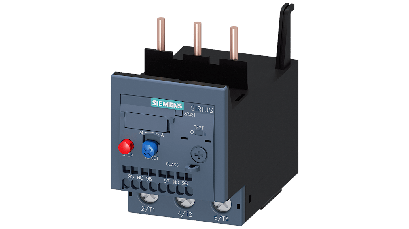 Siemens Overload Relay, 40 A F.L.C, 3 A Contact Rating, 690 V, SIRIUS