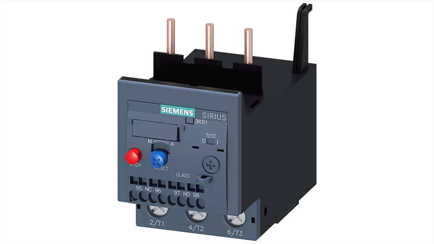 Relè di sovraccarico Siemens, carico FLC 40 A, 3 A