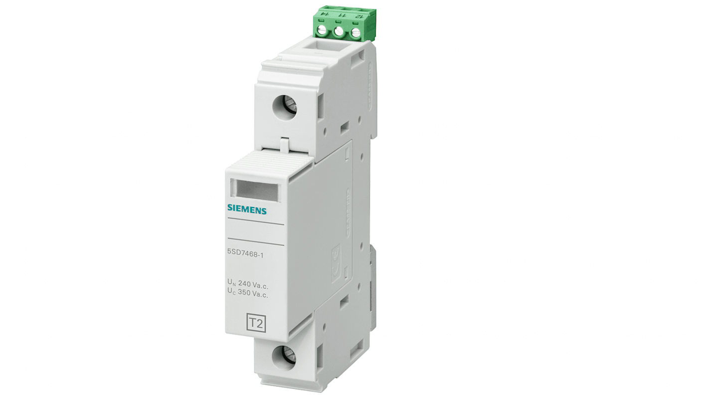 Protezione da sovracorrente 5SD7461-1, 1 fase, max 25kA, per guida DIN 5SD