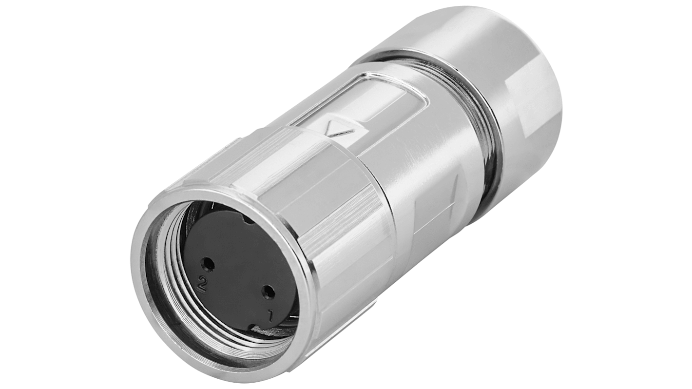 Conector de batería Siemens 6FX, Hembra de 2 vías