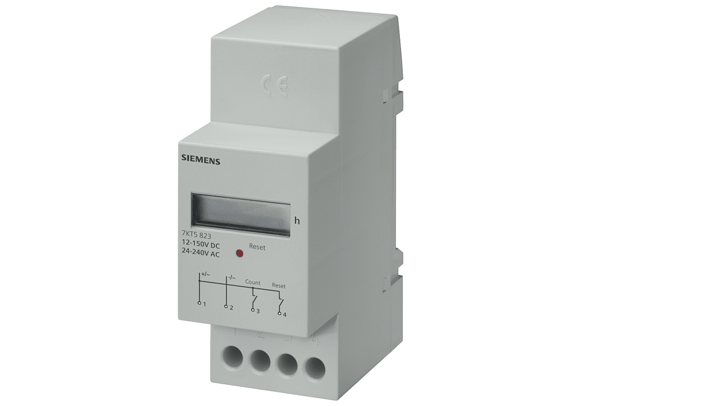 Siemens számláló, Digitális kijelzős, 150 V, 7 számjegyű