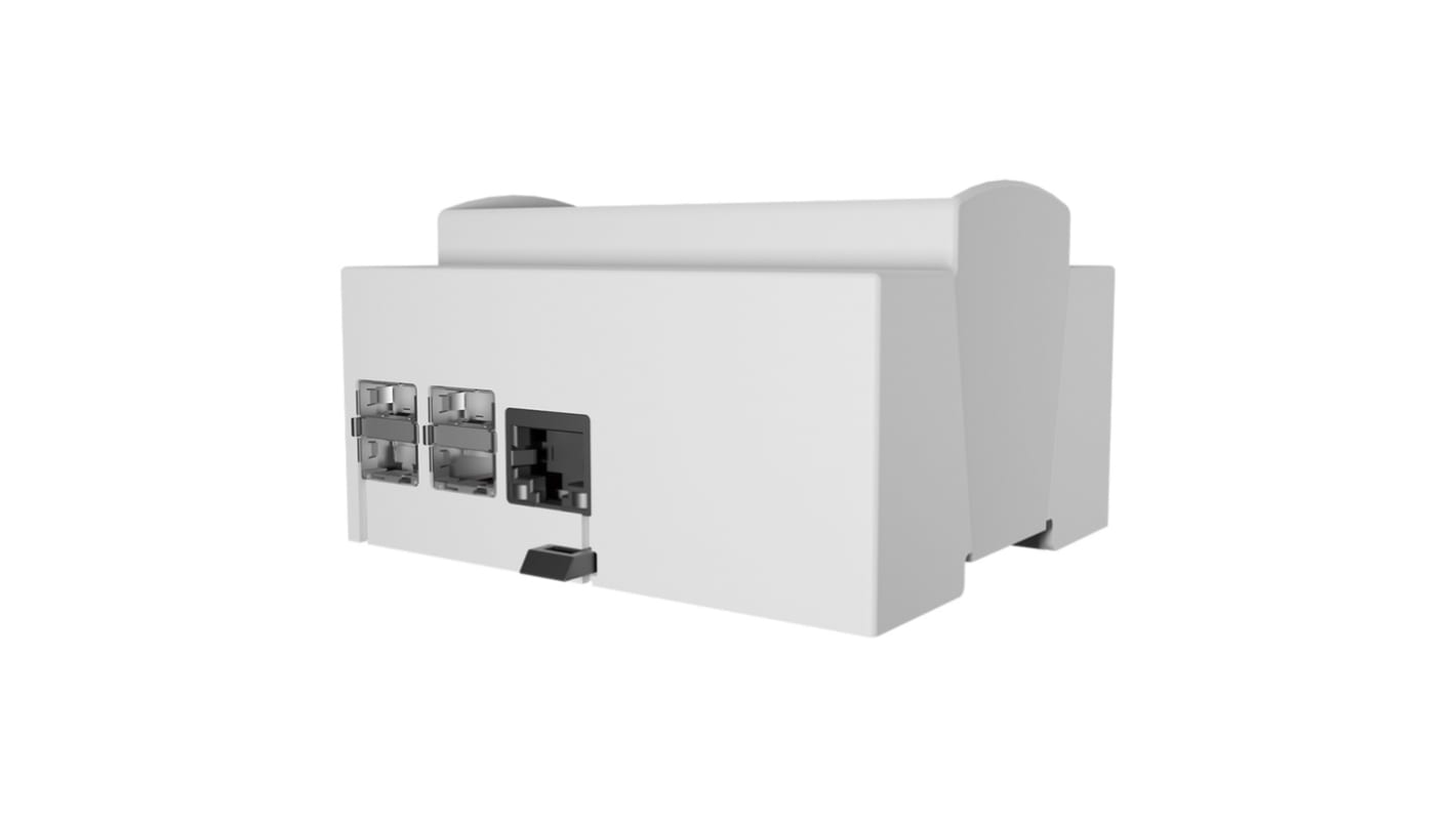 Caja Enclosures for Embedded Platforms Italtronic de ABS Gris para Raspberry Pi 4