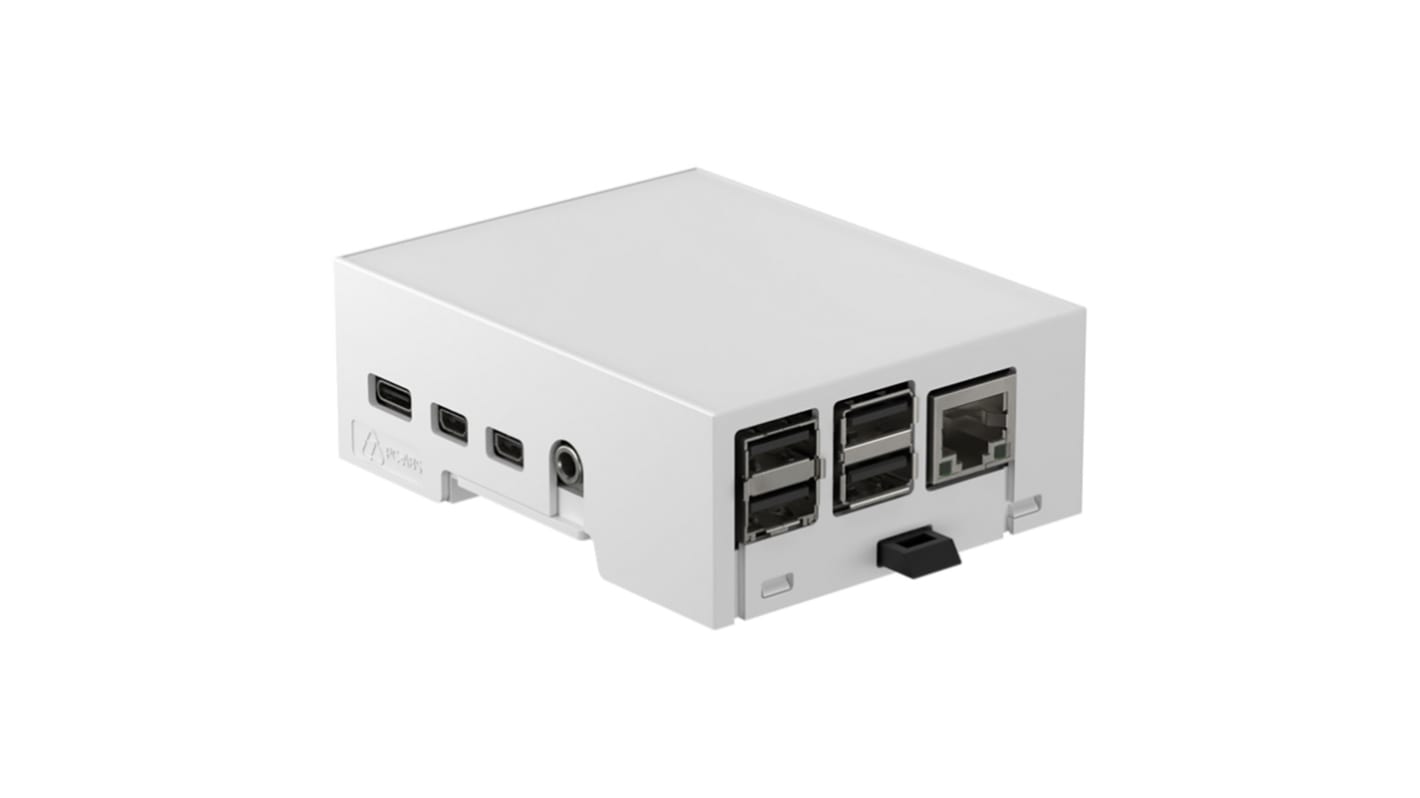 Caja Enclosures for Embedded Platforms Italtronic de ABS Gris para Raspberry Pi 4