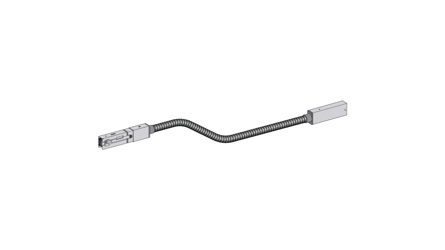 Schneider Electric Canalis Sammelschienen-Kabelkanal Weiß, 2140 mm x 30mm, Länge 2m