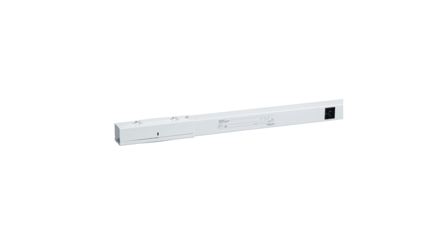 Goulotte Schneider Electric Canalis KBB, 310.0 mm x 51mm x 3m Blanc