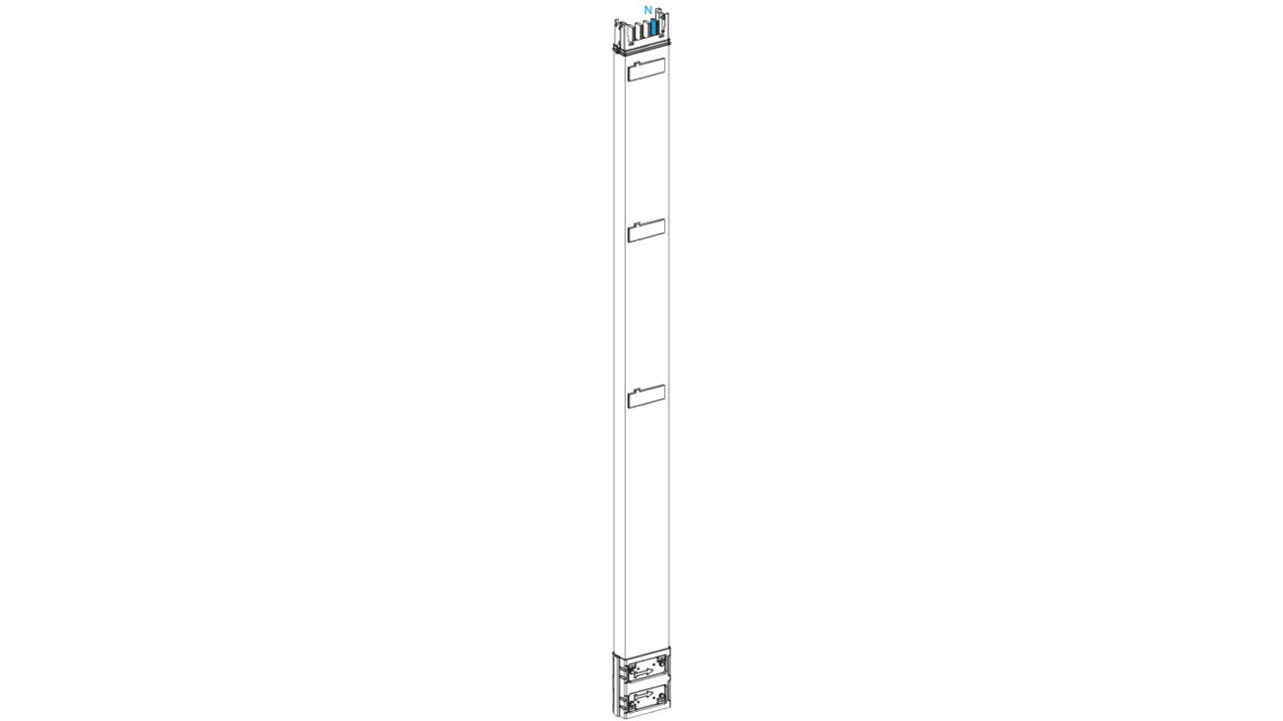Schneider Electric Vertical Distribution Busbar Trunking, 2m, 400A, Canalis KS Series