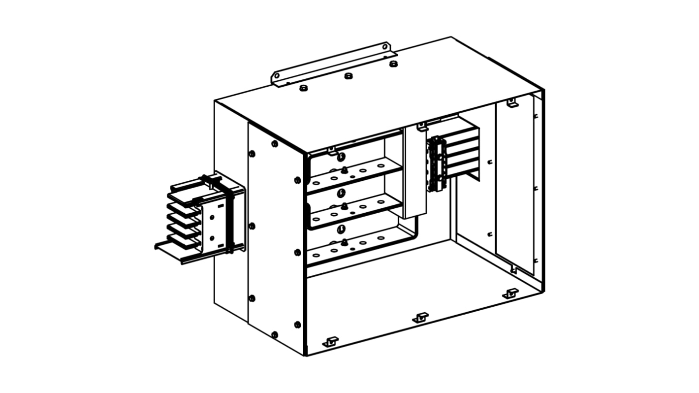 Schneider Electric Busbar Centre Feed Unit, Canalis KS Series