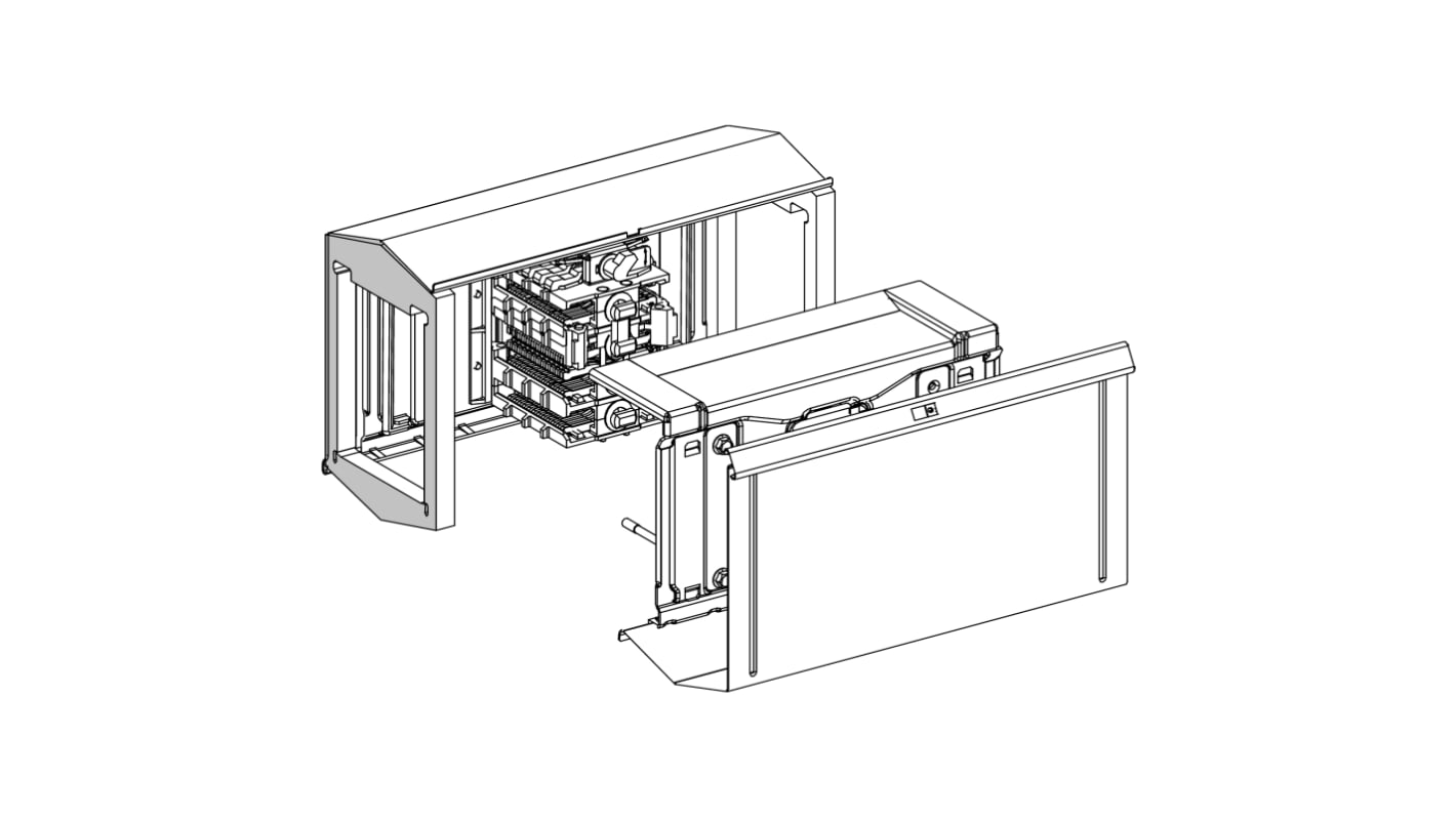 Schneider Electric Schienenverteiler Adapter