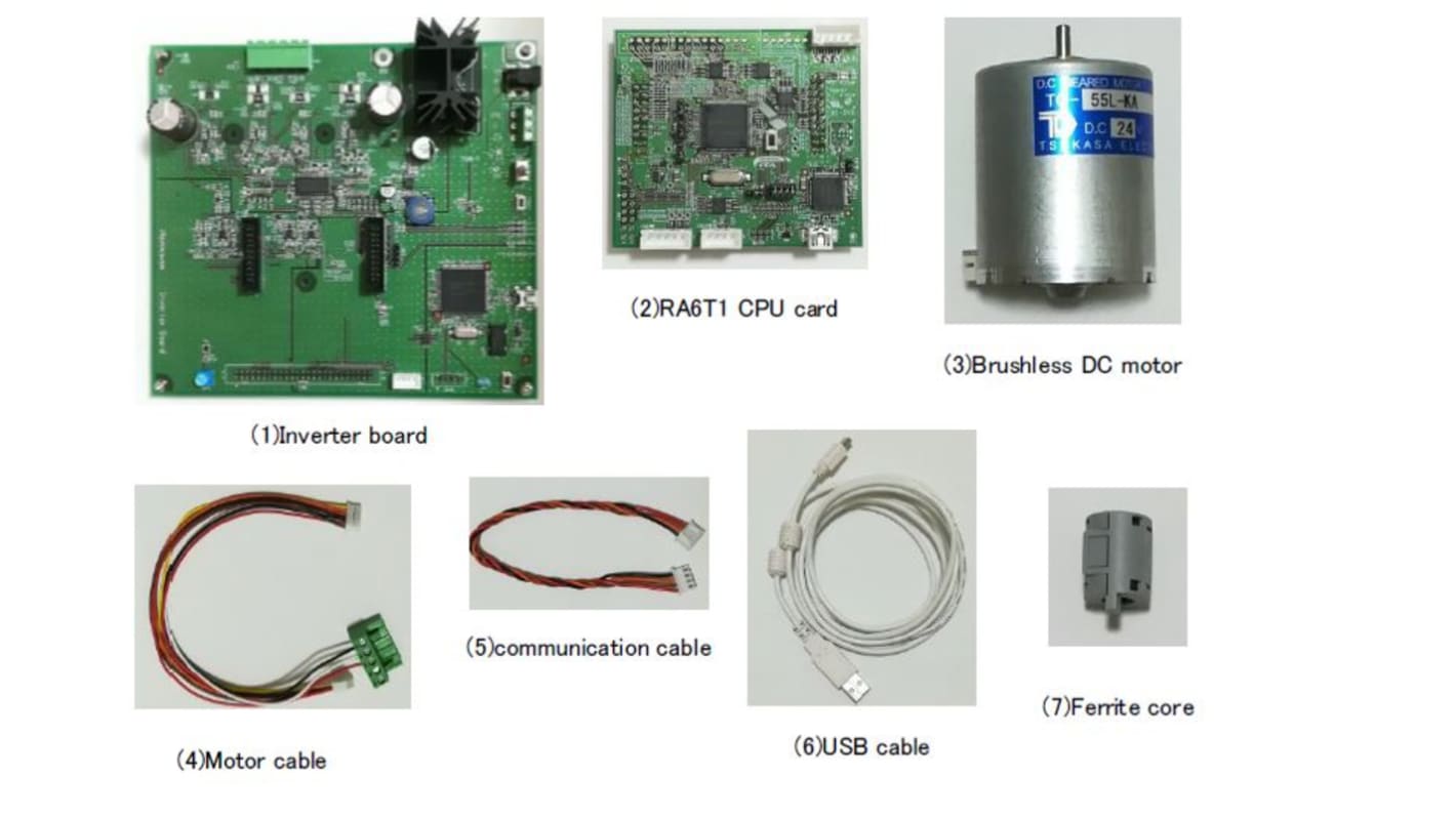 Mikrokontroller fejlesztőeszköz RTK0EMA170S00020BJ Kiértékelőmodul