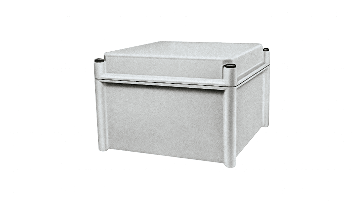 Schneider Electric Thalassa PLS Series Grey Glass Reinforced Polyester General Purpose Enclosure, IP66, IK09, Grey Lid,