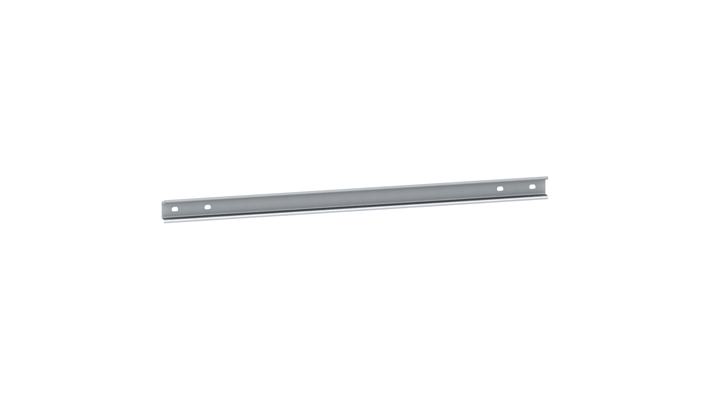 Carril DIN Perforado Schneider Electric, dim. 500mm x 35mm x 15mm, rail simétrico