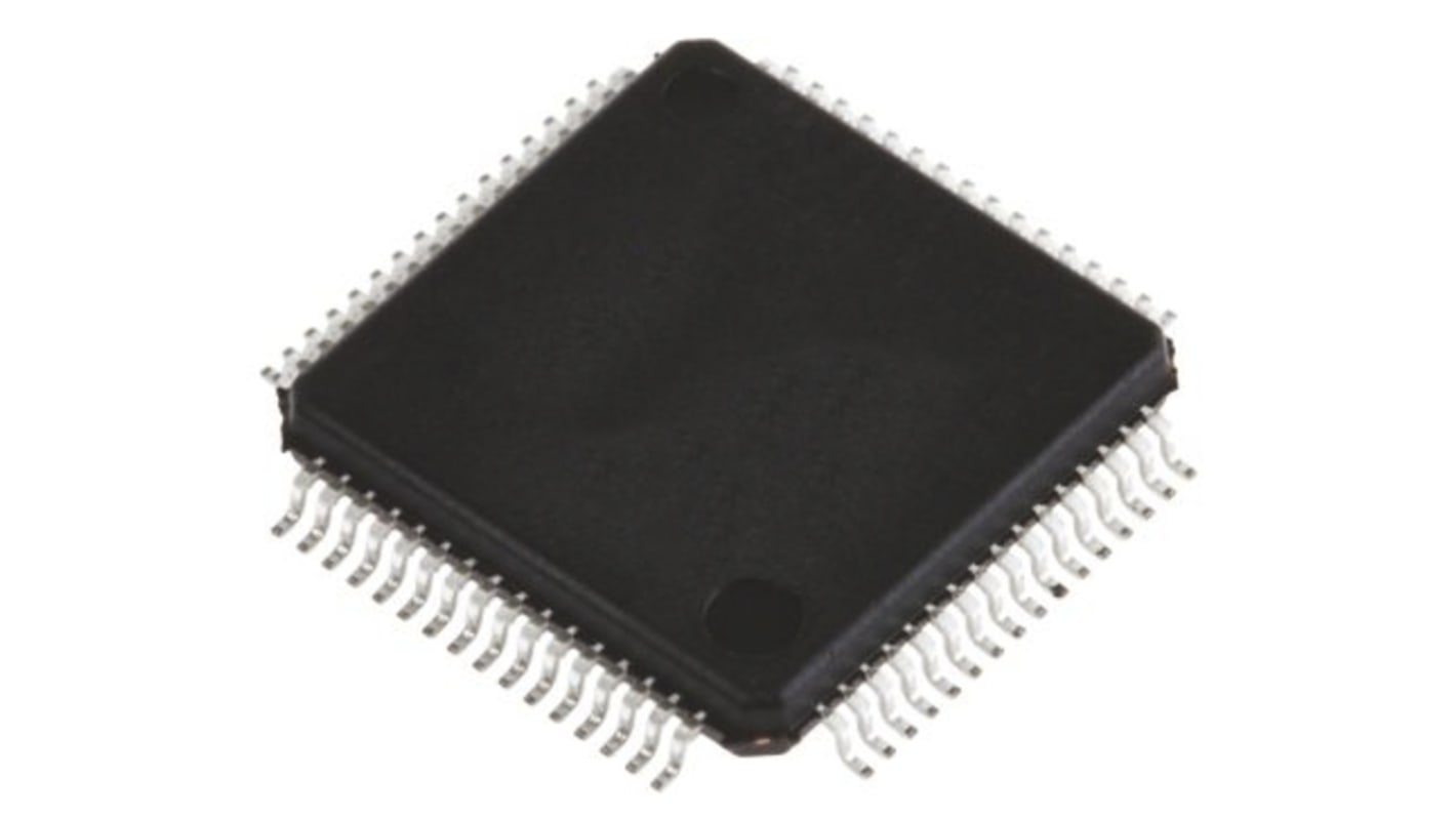 Microcontrollore Renesas Electronics, ARM Cortex M33, LQFP, RA4M3, 64 Pin, Montaggio superficiale, 12bit, 100MHz