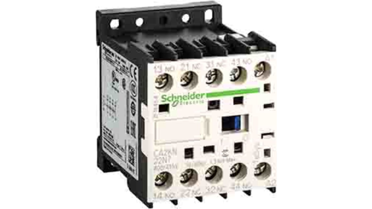 Relé de control Schneider Electric TeSys, 2NO + 2NC, 115 Vac, 110 A