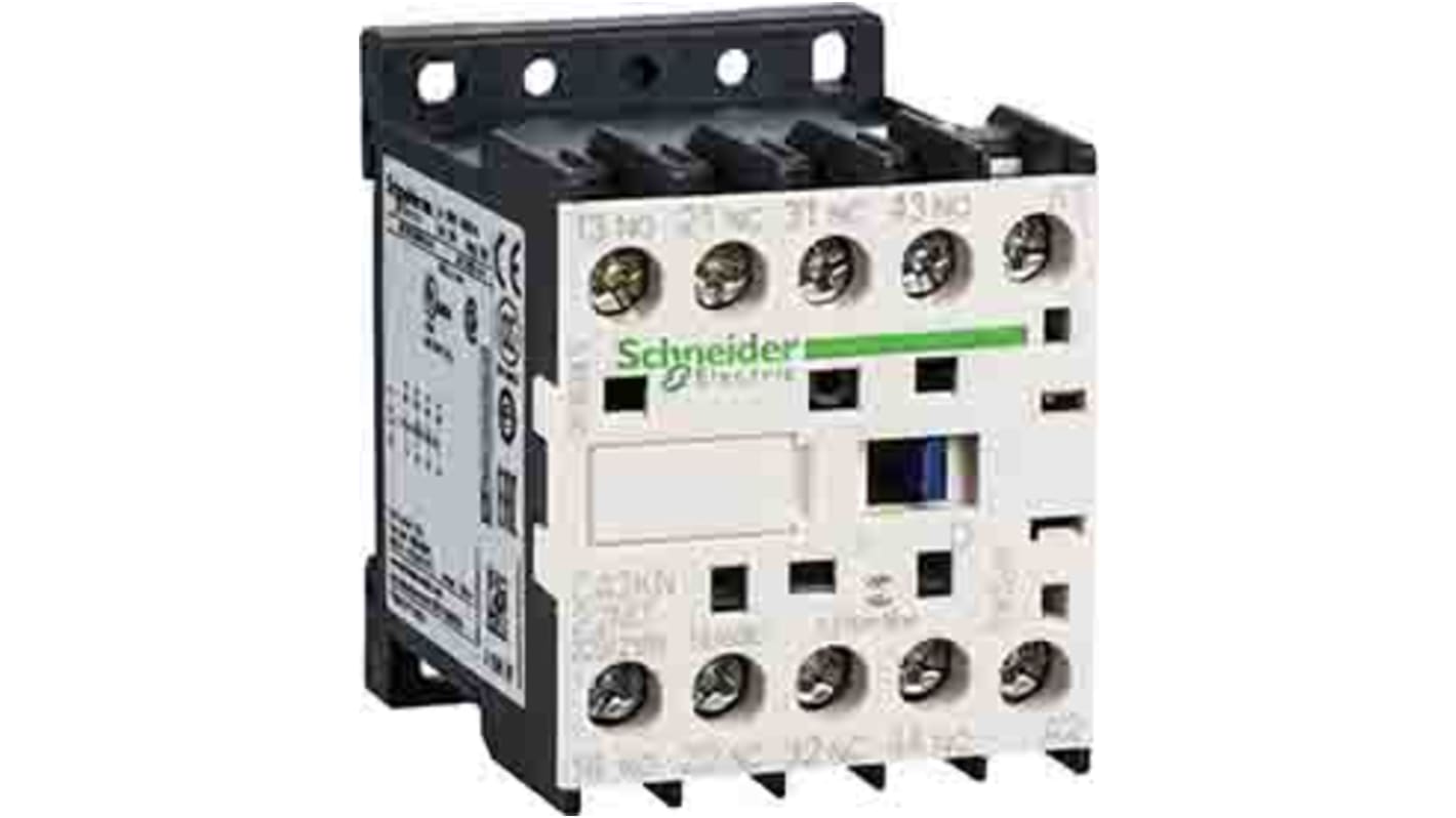 Relé de control Schneider Electric TeSys, 4NO, 24 Vac, 110 A