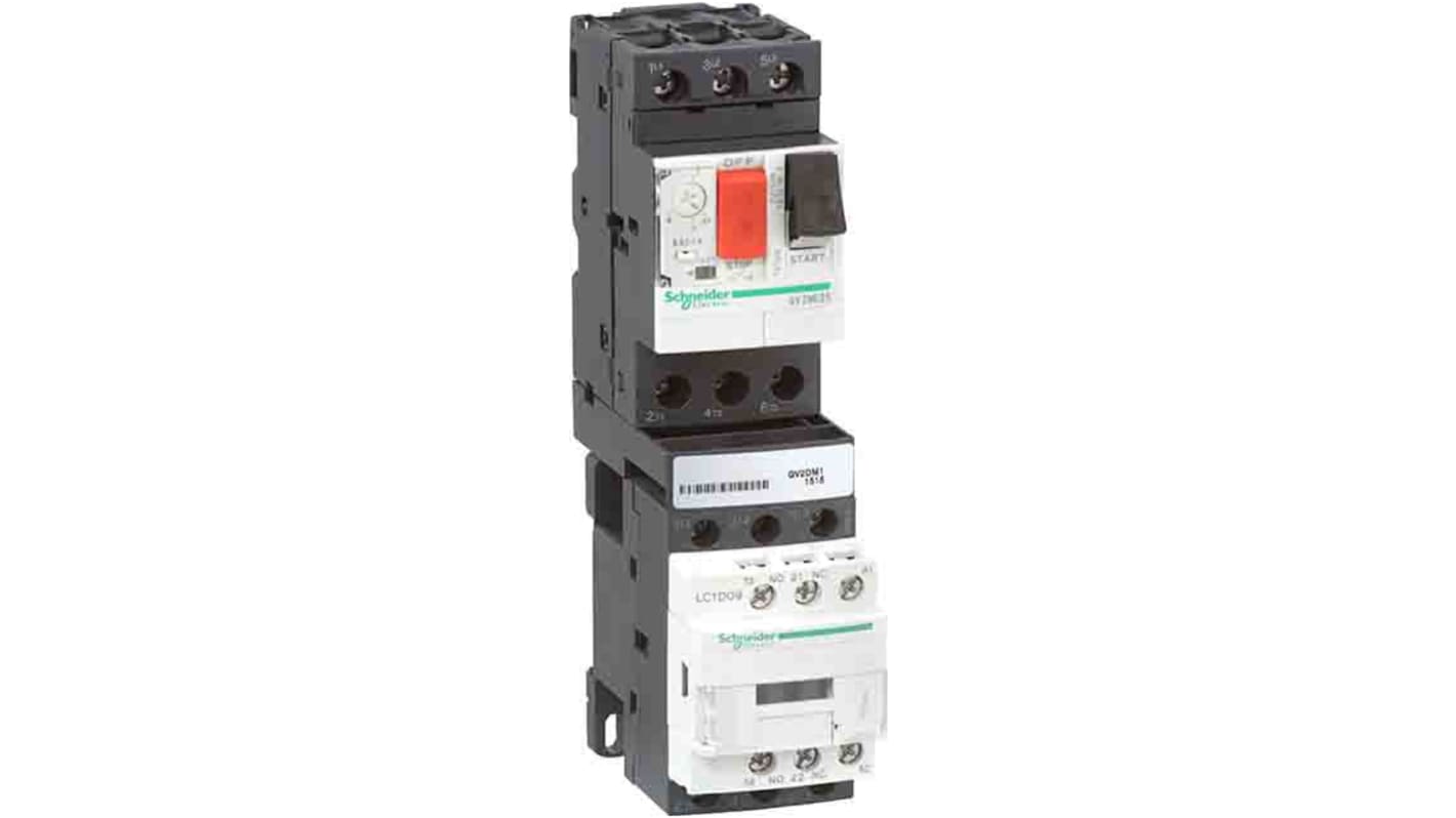 Schneider Electric DOL Starter, DOL, 2.5 kW, 500 V ac, 3 Phase, IP65