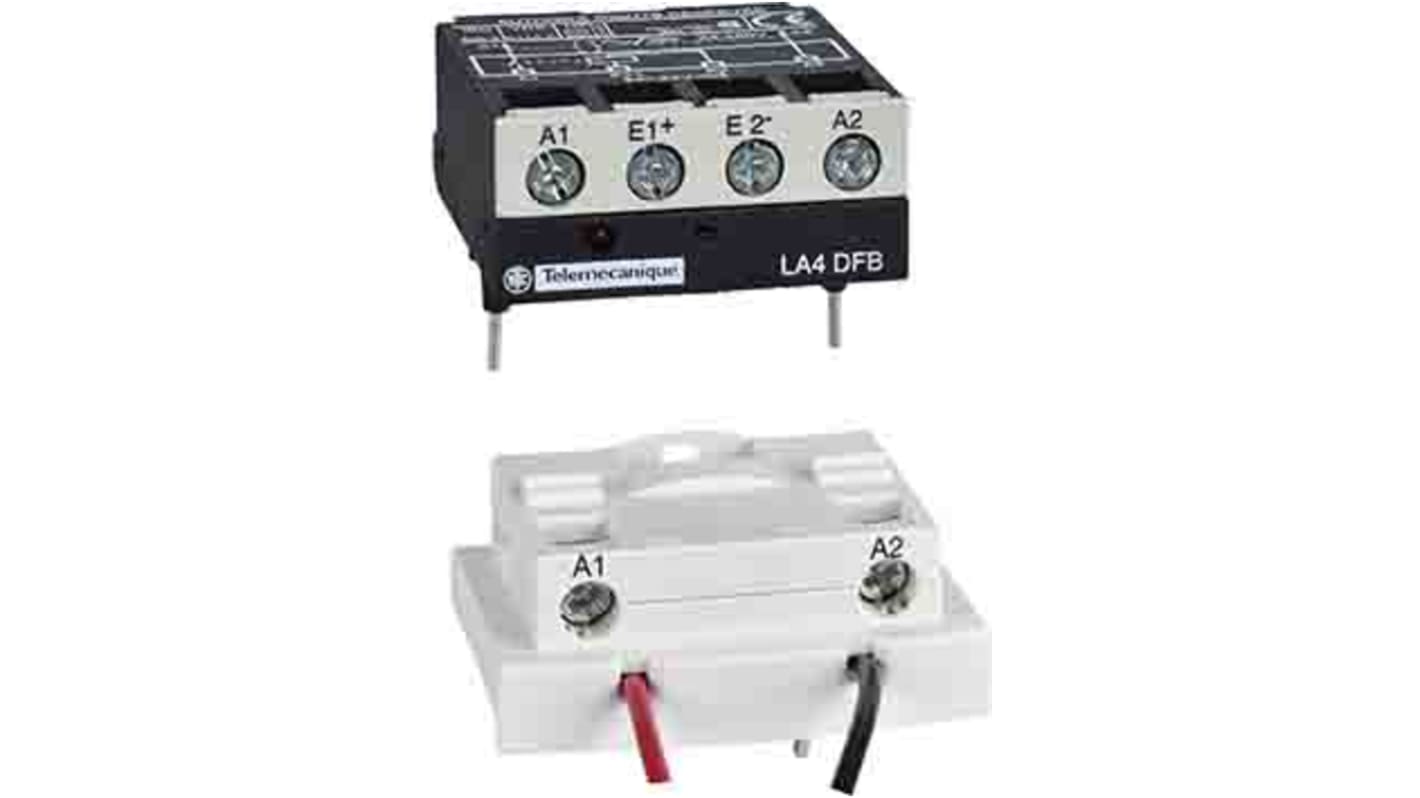 Adattatore Schneider Electric LA4DBL per uso con LC1D40A...D80A - 3P contactors24...250 V ACLC2D40A...D80A