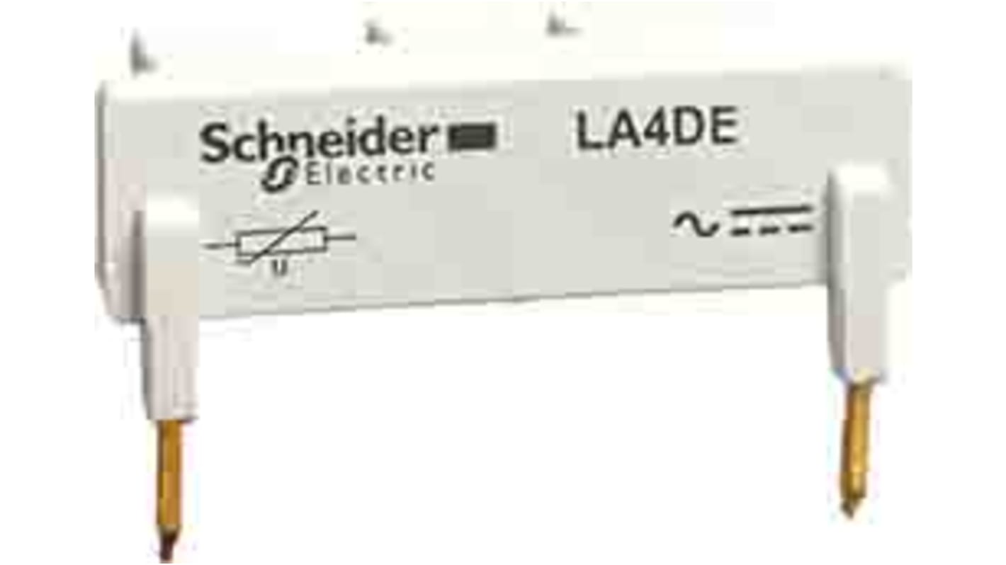 Schneider Electric Motor Protection Unit for Use with 3P LC1D80...D95, 4P LC1D40008...D80008, 1-Phase, 110-250 V