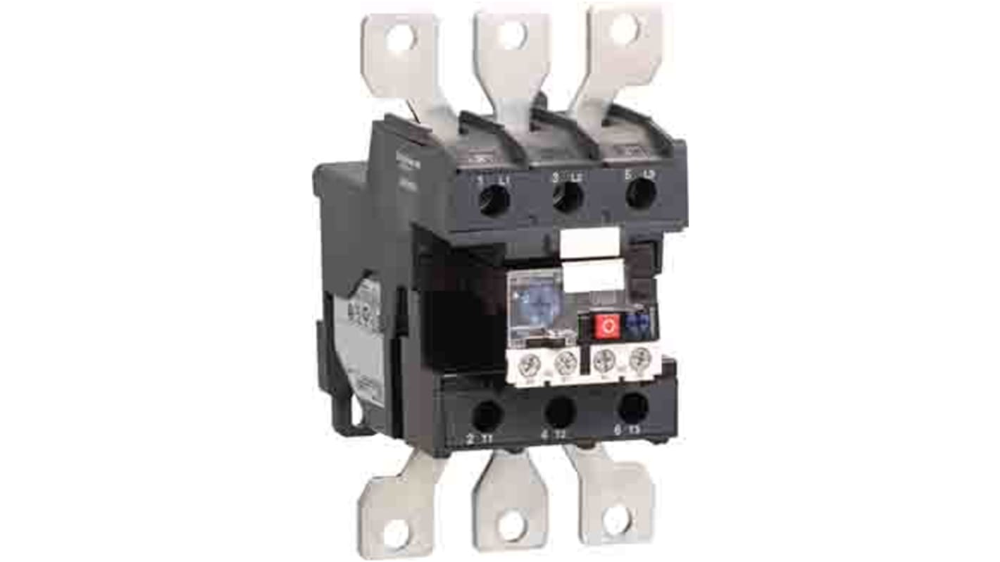Schneider Electric Thermal Overload Relay, 120 A F.L.C, 5 A Contact Rating, 690 Vac, TeSys