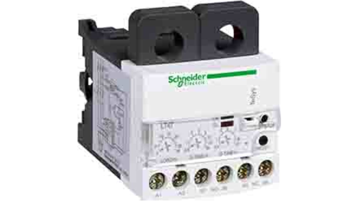 Schneider Electric Electronic Overload Relay 1NO + 1NC, 60 A F.L.C, 6 A Contact Rating, 240 Vac, SP, TeSys
