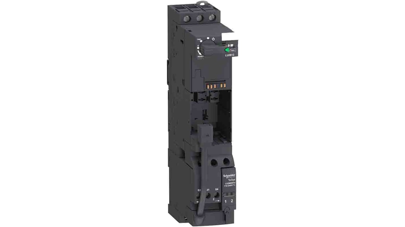 Démarreur moteur, monophasé Schneider Electric TeSys U, 2.2 kW 690 V ac 12 A