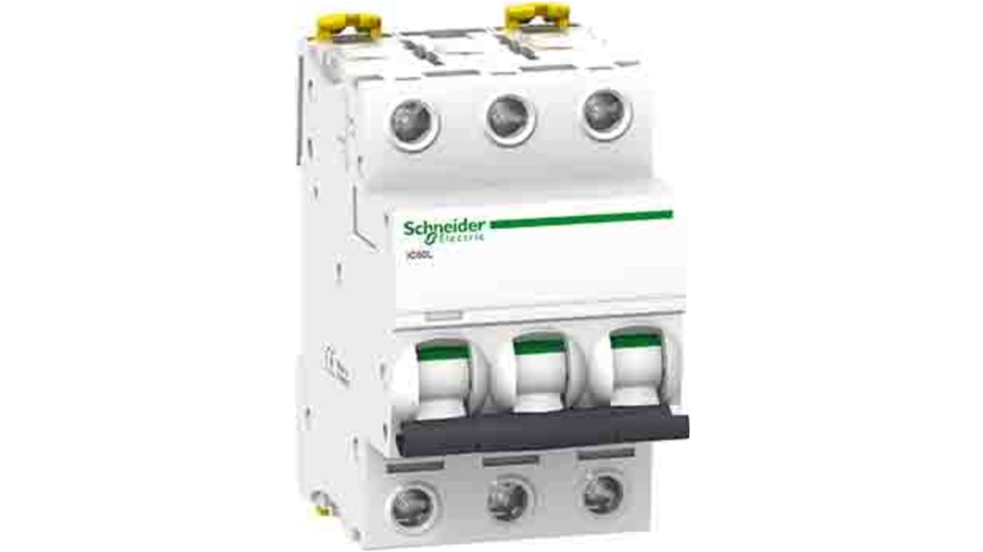 Interruttore magnetotermico Schneider Electric 3P 6A 20 kA, 15 kA, Tipo Z