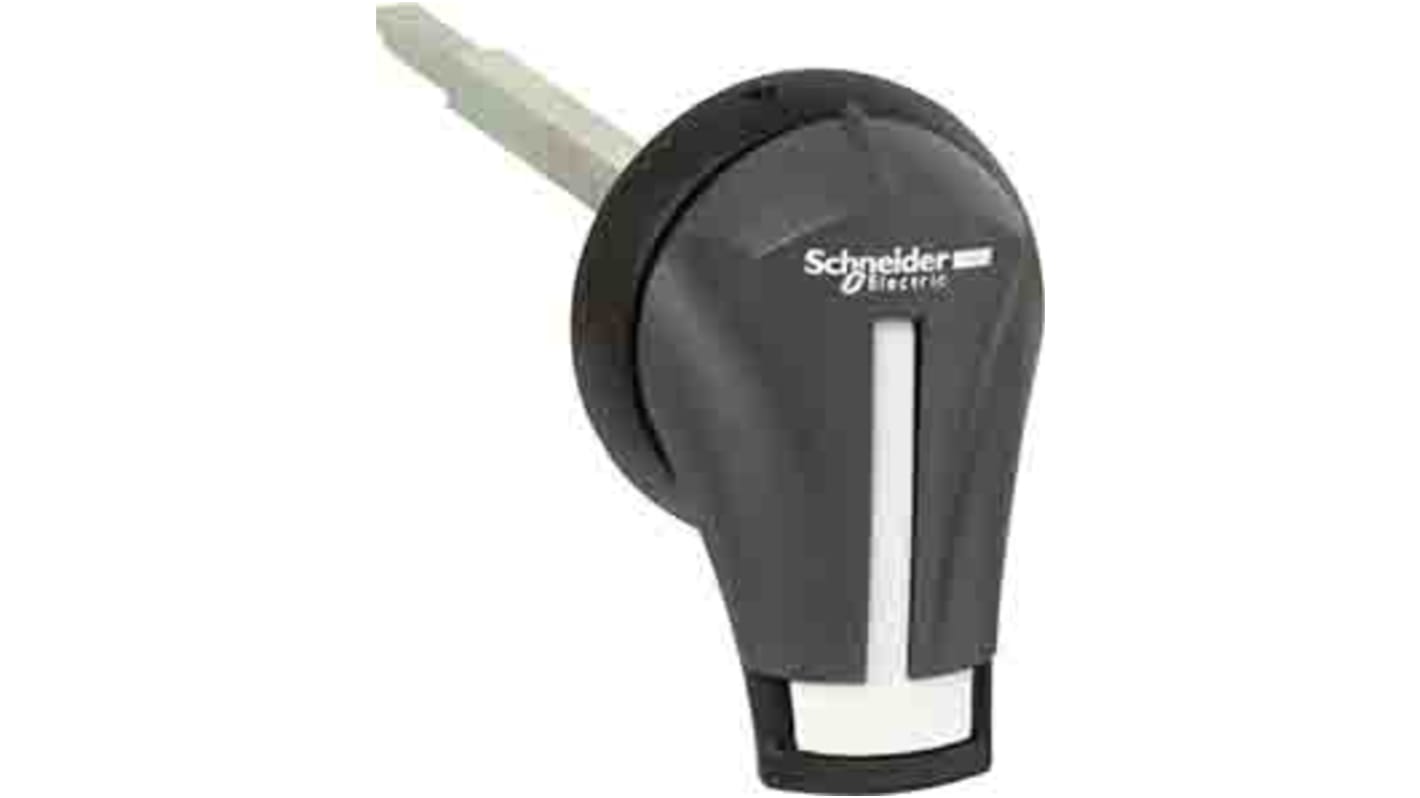 Mando giratorio Schneider Electric, 1 Bloqueos, para TeSys GS, tirador Negro, IP65 TeSys