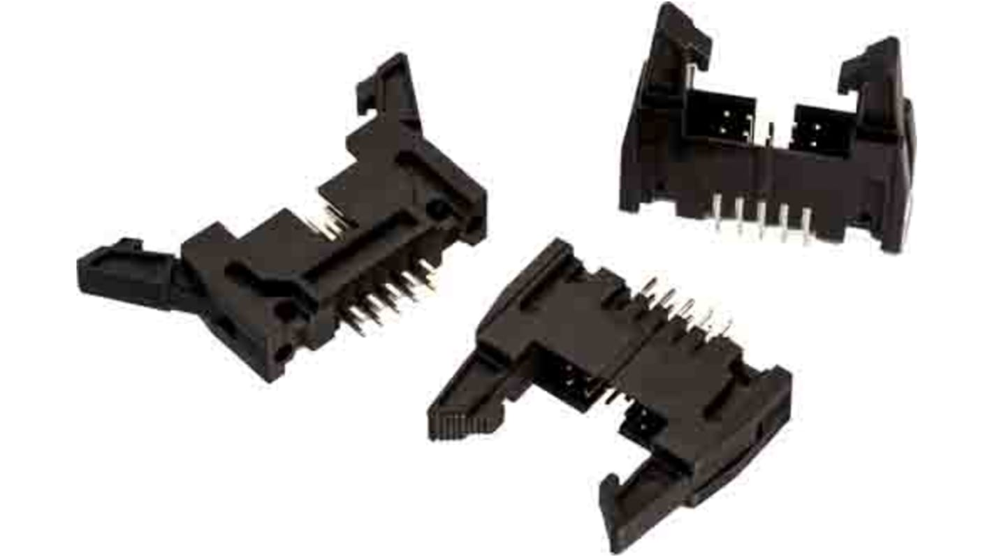 Conector macho para PCB Wurth Elektronik serie WR-BHD de 64 vías, 2 filas, paso 2.54mm