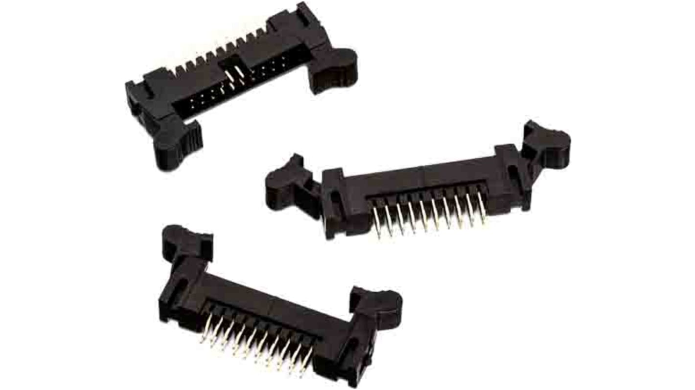 Wurth Elektronik WR-BHD Leiterplatten-Stiftleiste Gerade, 10-polig / 2-reihig, Raster 2.0mm