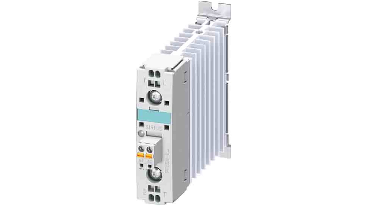 Siemens 3RF Series Solid State Relay, 20 A Load, DIN Rail Mount, 460 V Load