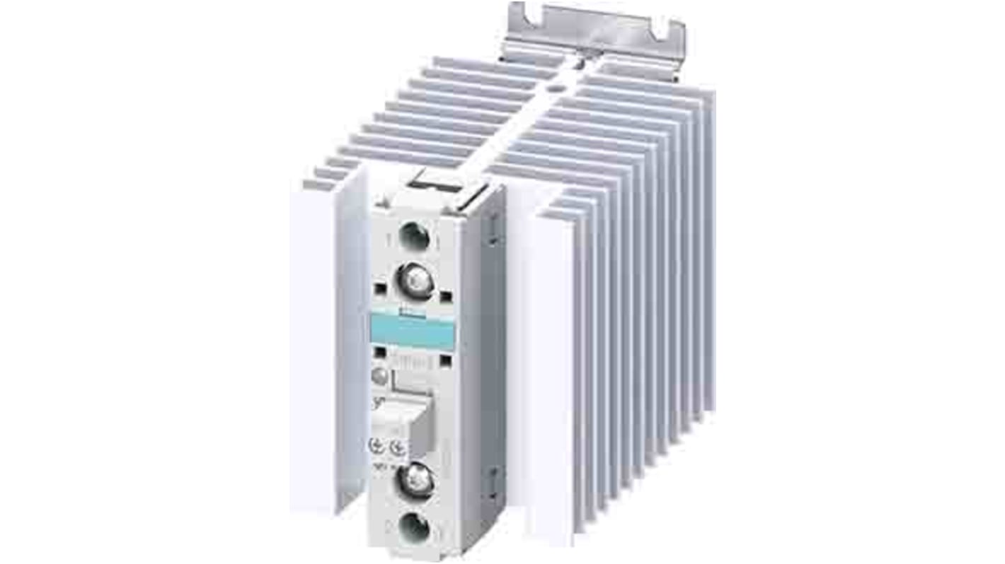 Siemens 3RF Series Solid State Relay, 50 A Load, DIN Rail Mount, 460 V Load