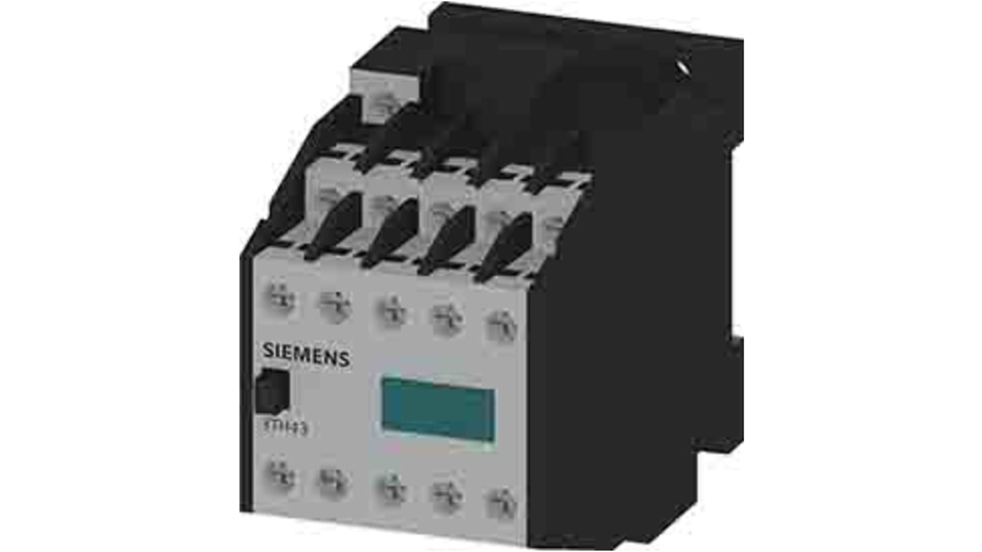 Siemens SIRIUS Leistungsschütz / 220 → 264 V ac Spule, 10 -polig 4NC + 6NO / 6 A, Umkehrend