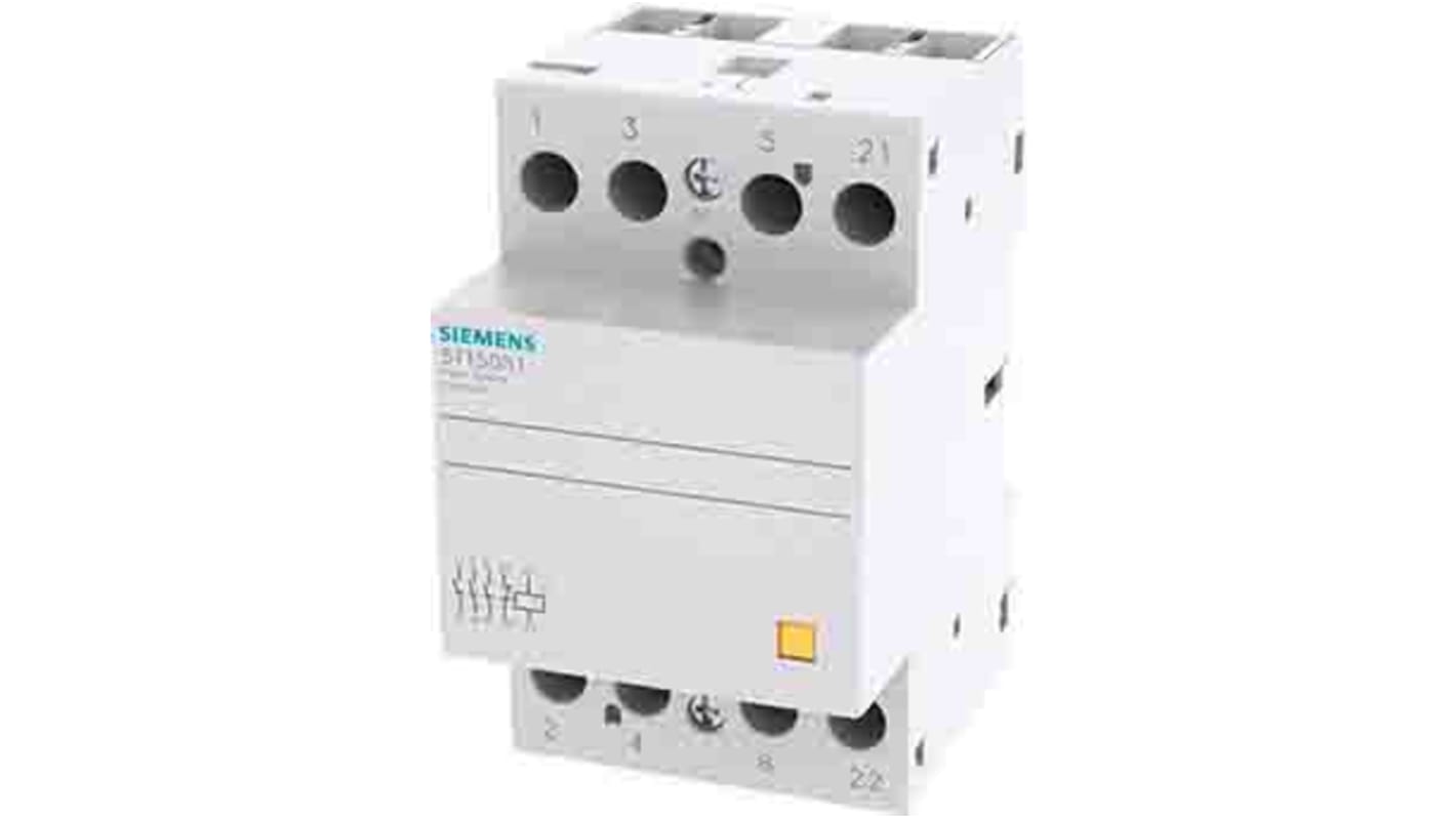 Siemens SENTRON Leistungsschütz / 230 V ac Spule, 4 -polig 1NC + 3NO / 63 A, Umkehrend