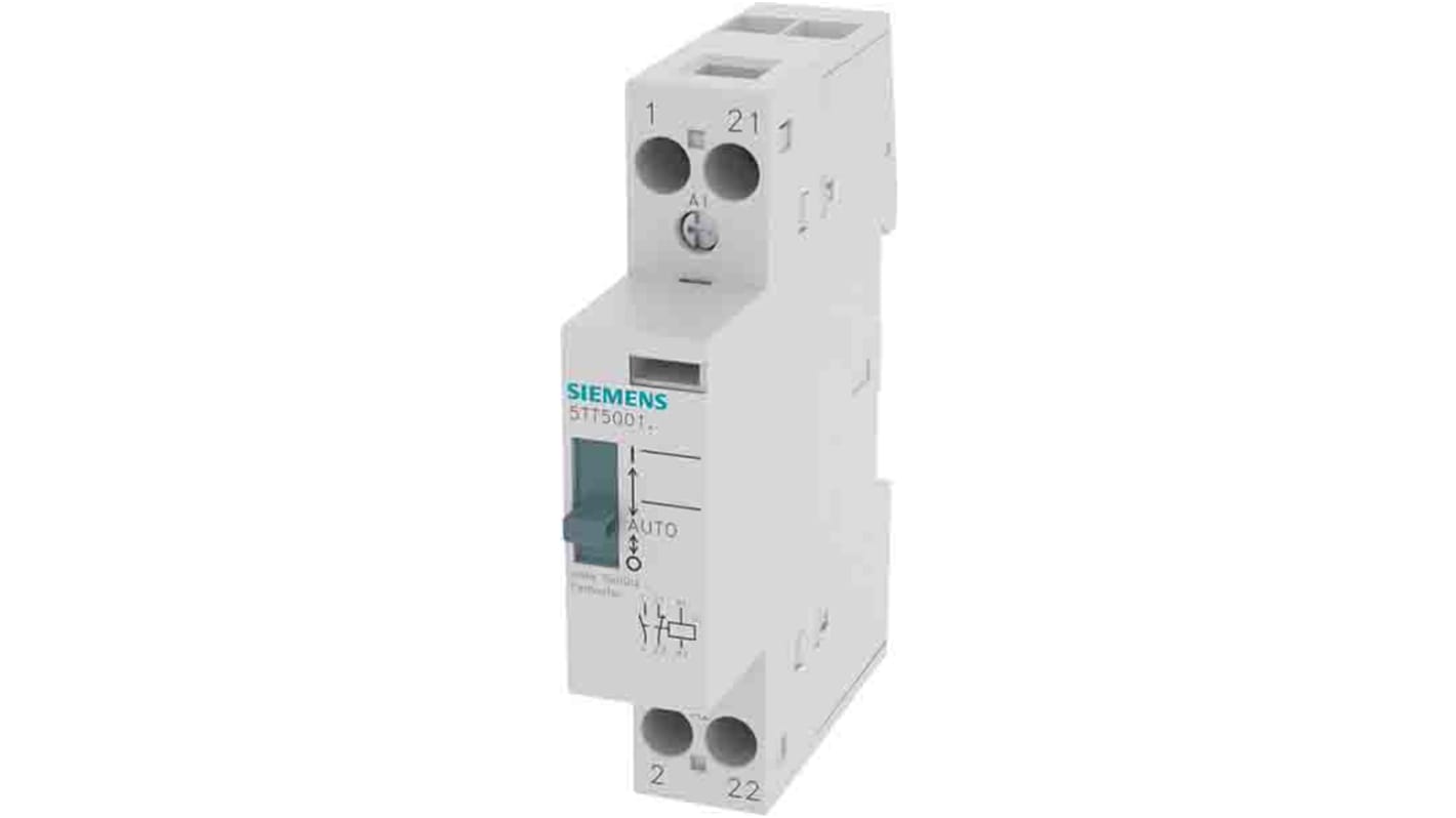 Contattore Reversibile Siemens, 2 poli, 1NC + 1NO, 20 A, bobina 230 V ac