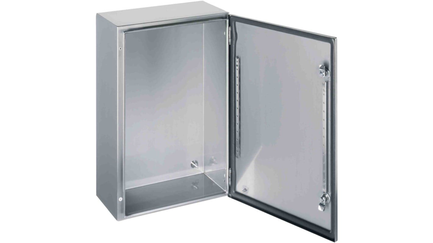 Contenitore a parete con portello Piatta Schneider Electric in Acciaio inox, col. , IP66