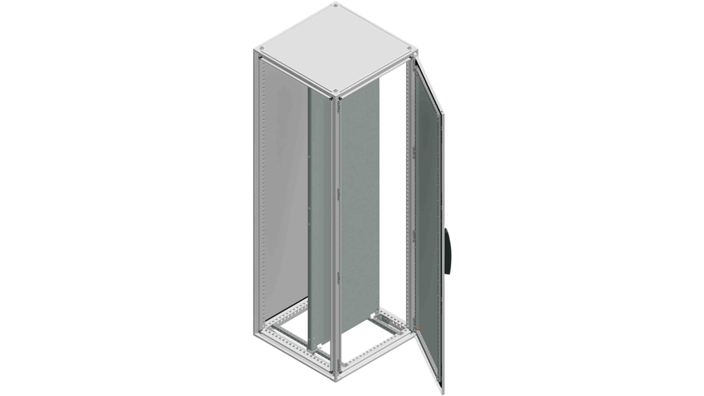 Contenitore generico Schneider Electric in Acciaio galvanizzato 2000 x 1000 x 800mm, col. Grigio, IP55, schermato