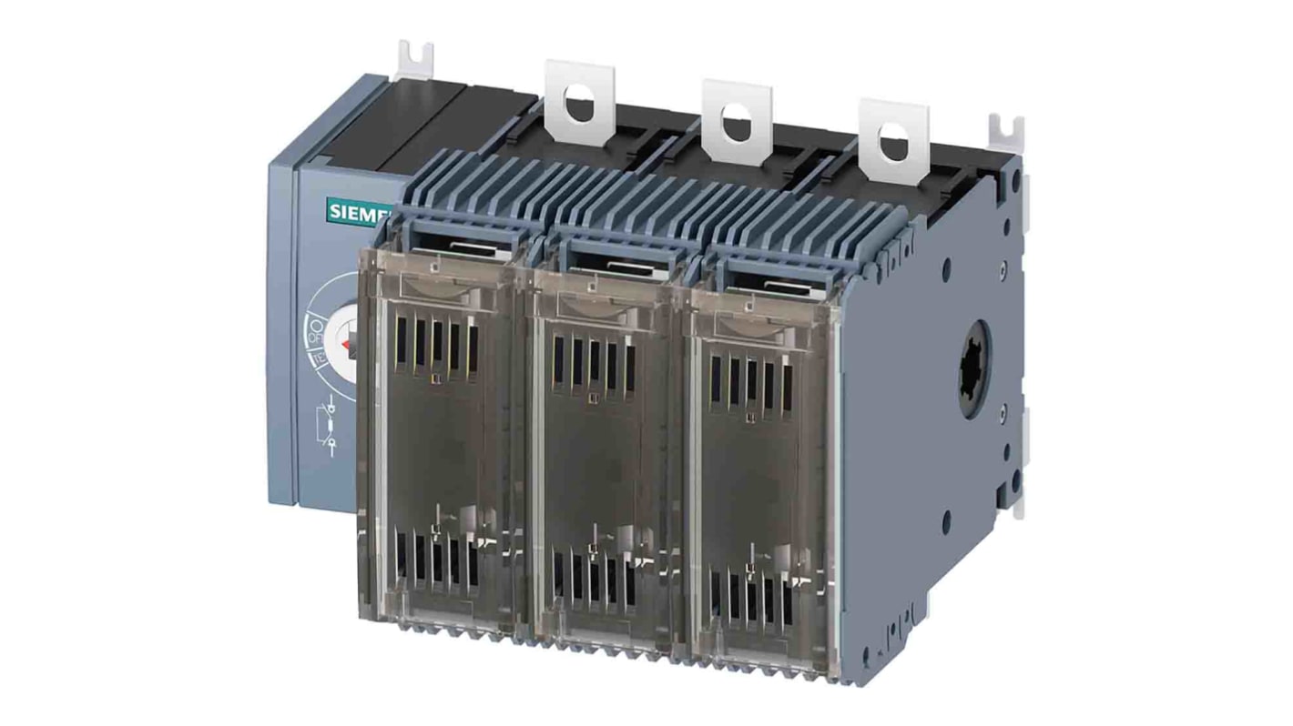 Siemens 3KF Sicherungstrennschalter 3-polig, 160A, SENTRON, NH00, NH000 Sicherungsgröße