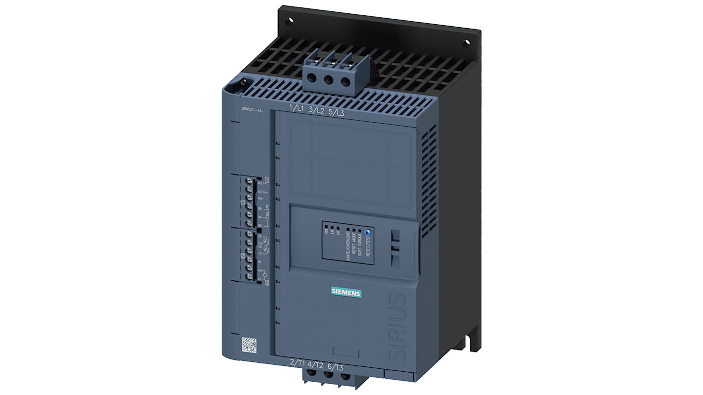 Arrancador directo Siemens SIRIUS, 13 A, 480 V ac, 7,5 kW, trifásico, IP20