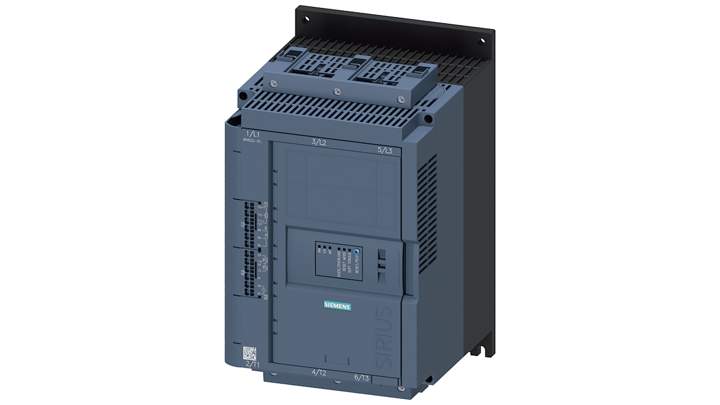 Siemens DOL Starter, Soft Start, 7.5 kW, 480 V ac, 3 Phase, IP20