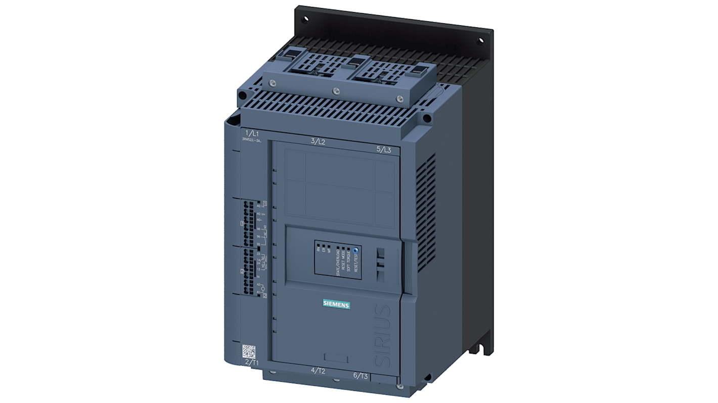 Démarreur DOL progressif, triphasé Siemens SIRIUS, 7,5 kW 480 V c.a. 93 A