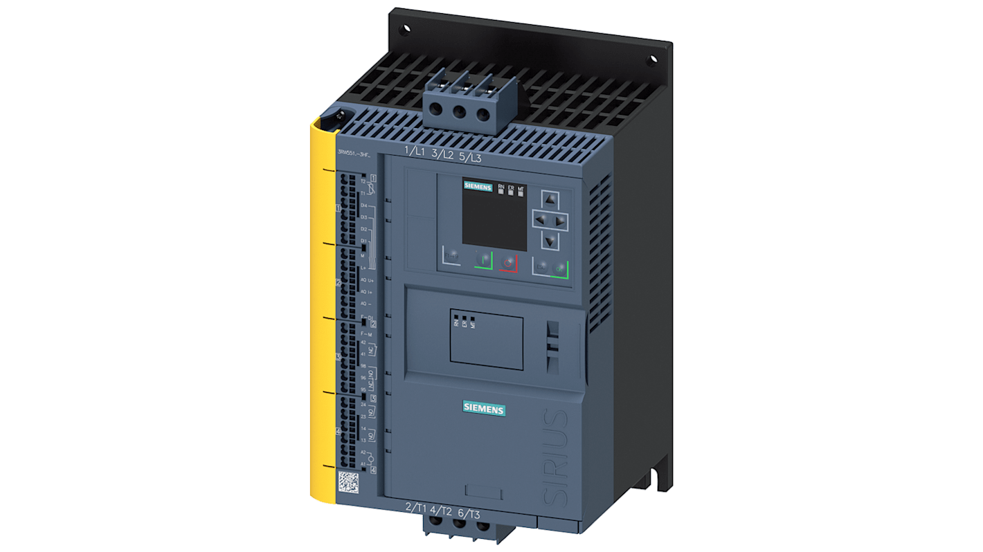 Arrancador directo Siemens SIRIUS, 25 A, 480 V ac, 7,5 kW, trifásico, IP20